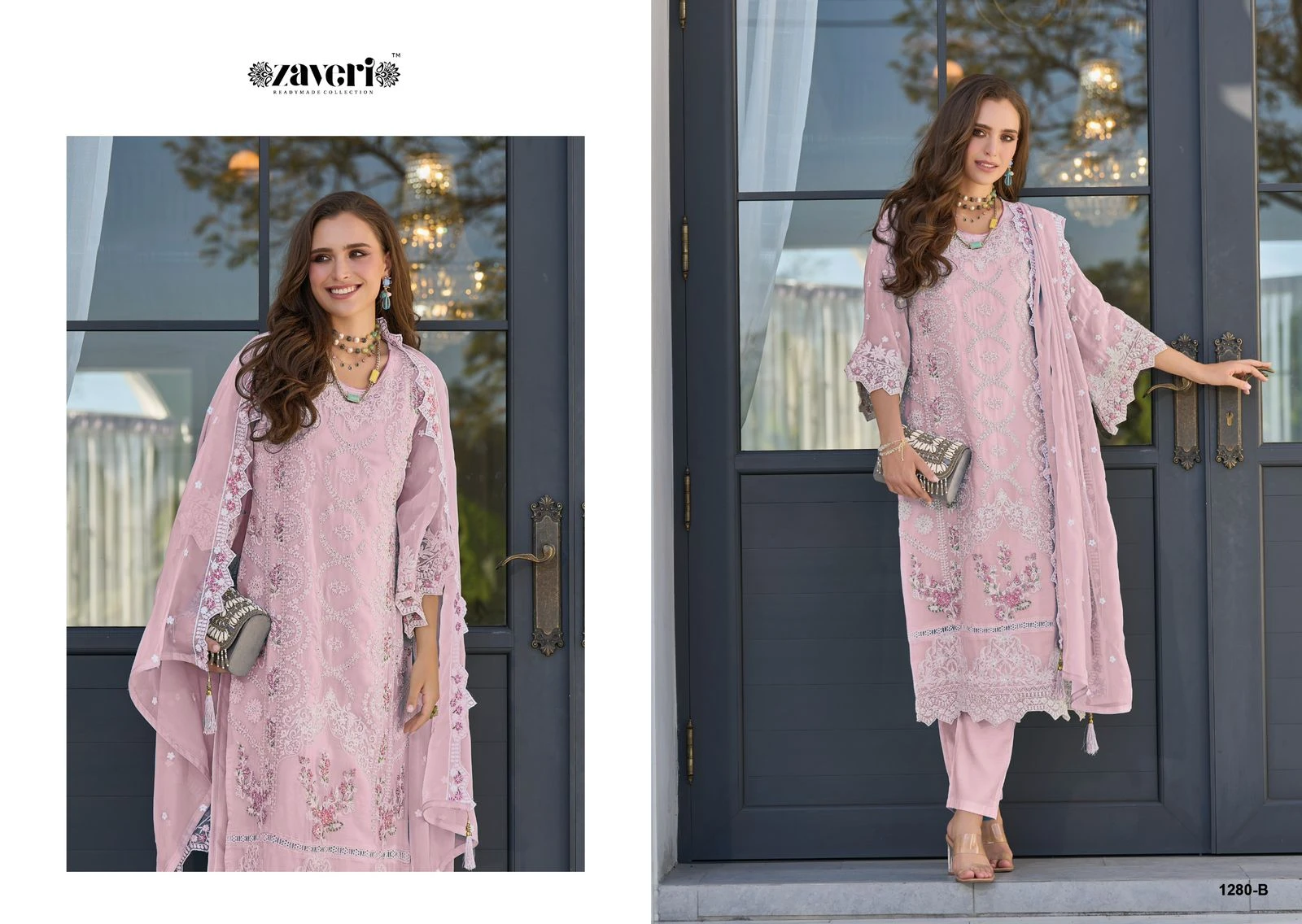 Zaveri Femina Vol-2 Color Edition-2 Soft Organza Wholesale Fancy Readymade Salwar Suit Catalog — Wholesale Readymade Suit, MPA wholesale from Surat - Gallery Image 2